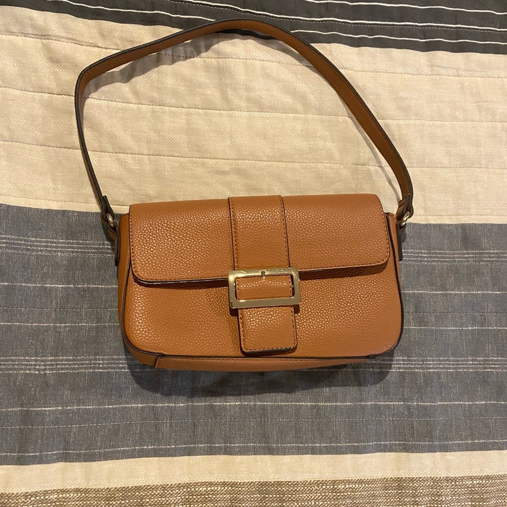 nanette lepore small faux leather like new handbag